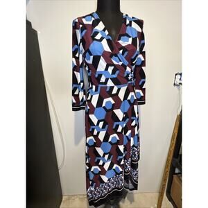 INC International Concepts Geometric Dress Medium